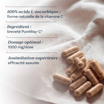 Vitamine C PureWay-C® - Énergie & Immunité - Nutraclear