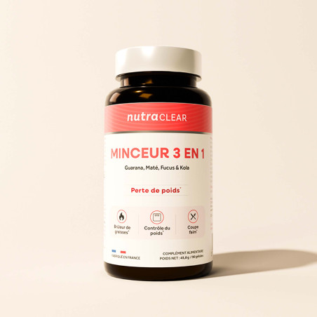 Minceur 3 en 1 - Perte de poids - Nutraclear