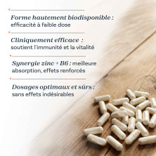 Zinc bisglycinate + B6